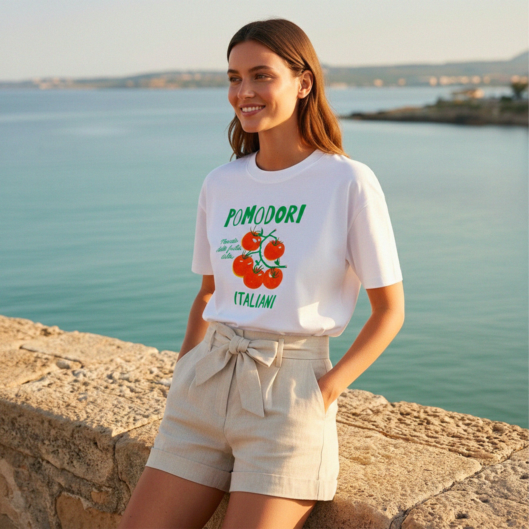 T-Shirt léger Pomodori Italiani