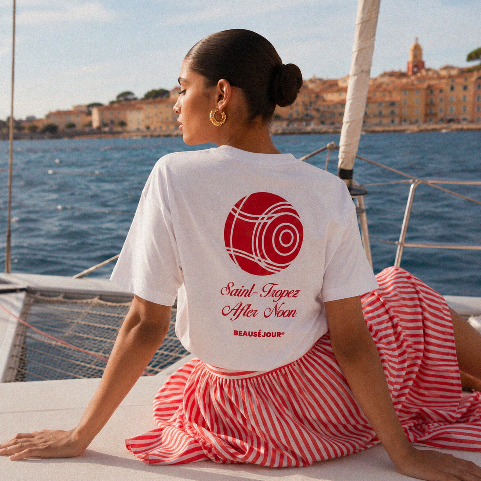 T-Shirt Pétanque Femme