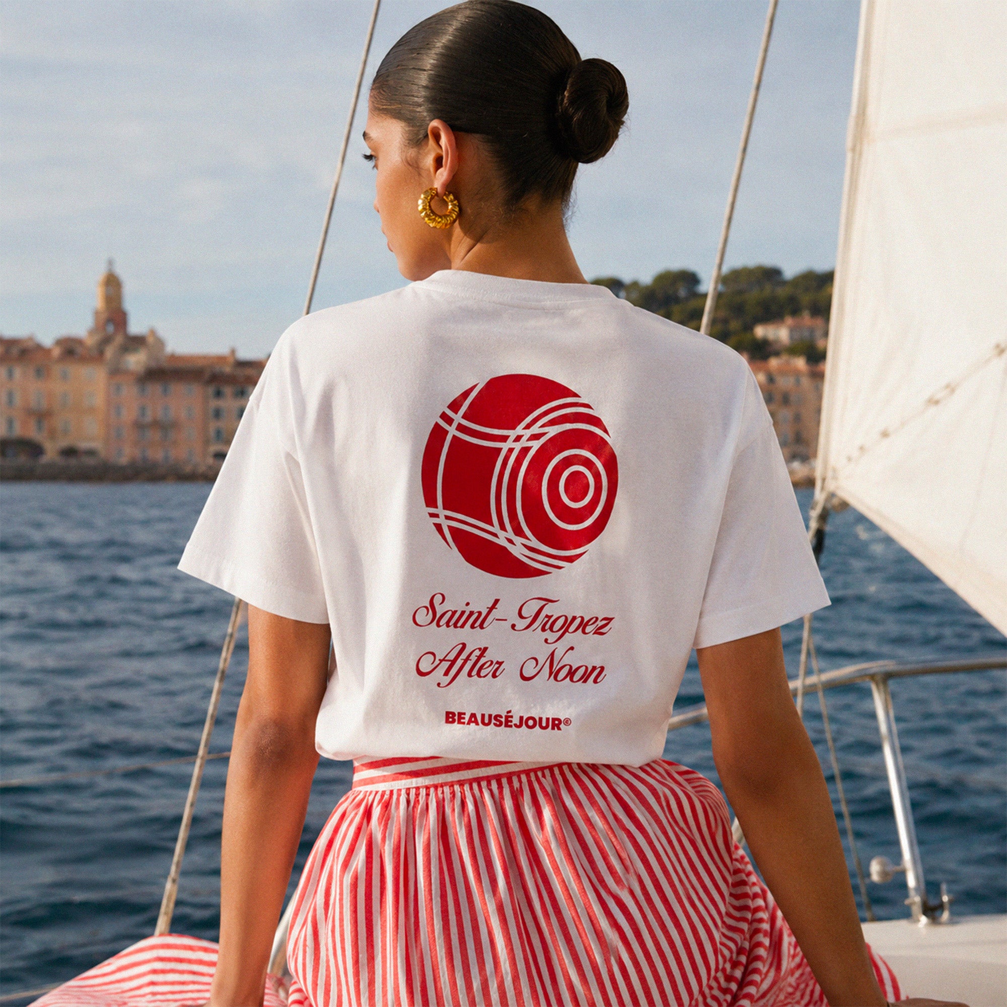 T-Shirt Pétanque Femme