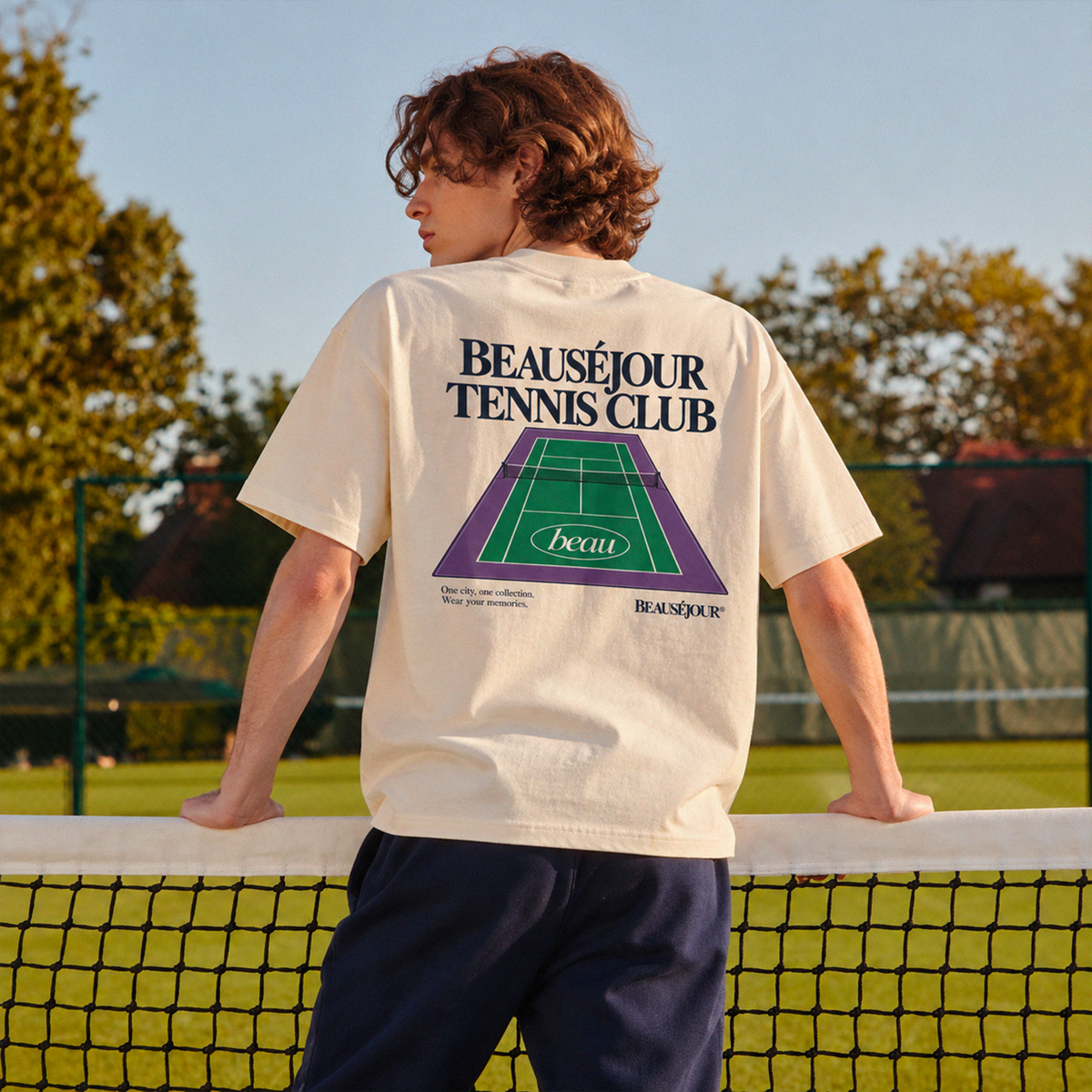 T-shirt Boxy Tennis UK