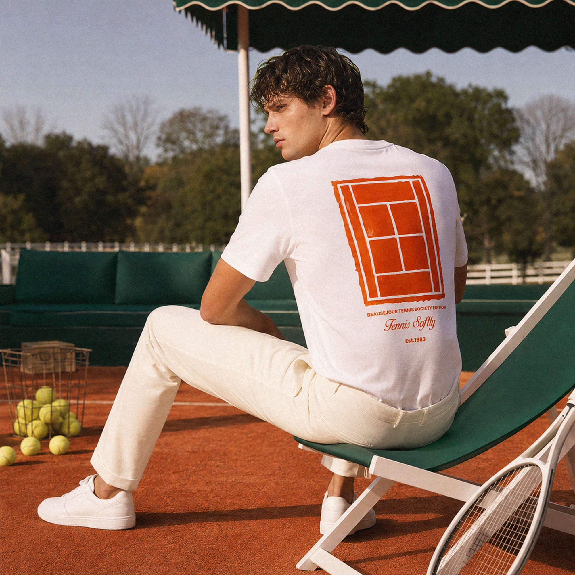 T-Shirt Tennis Homme