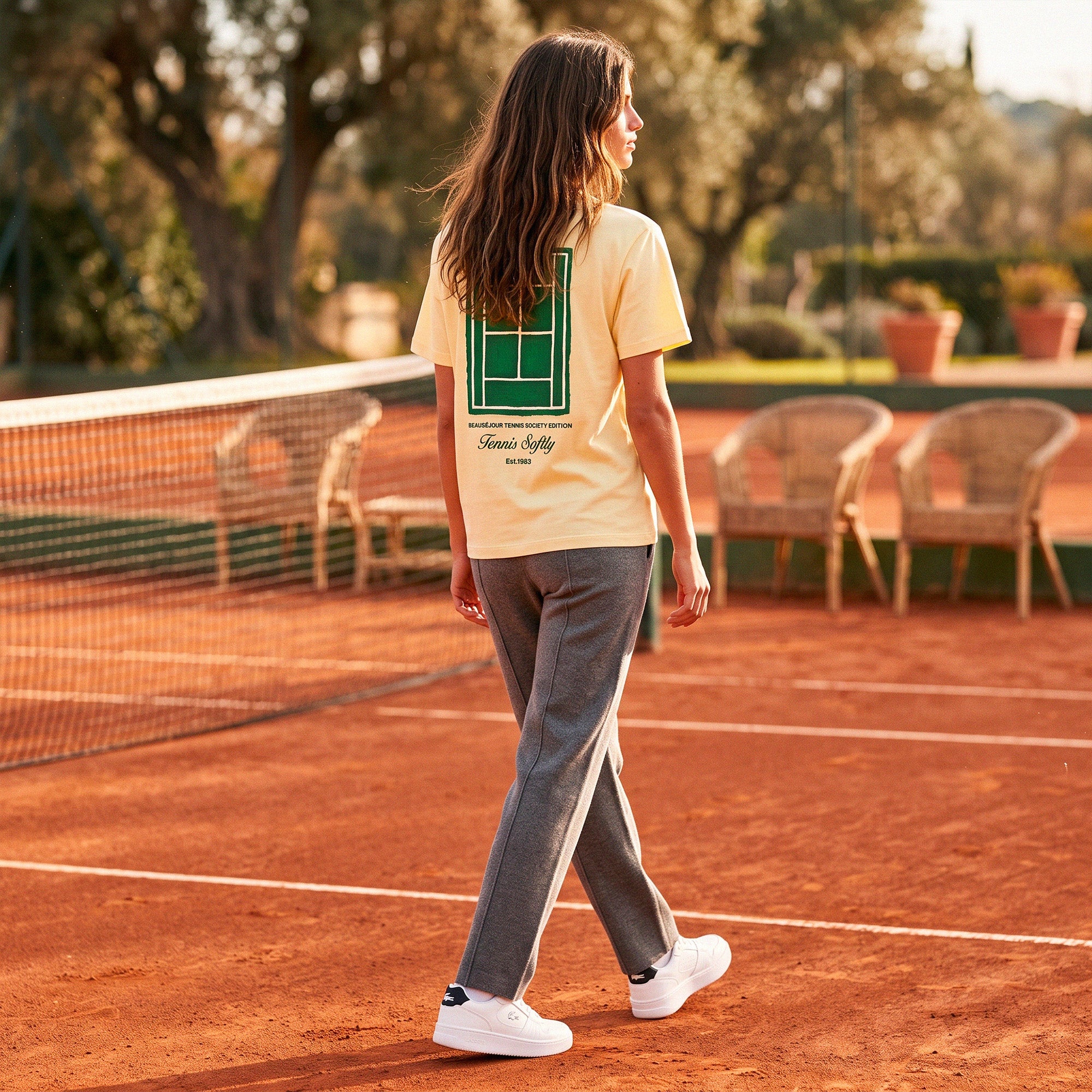 T-Shirt Tennis Femme