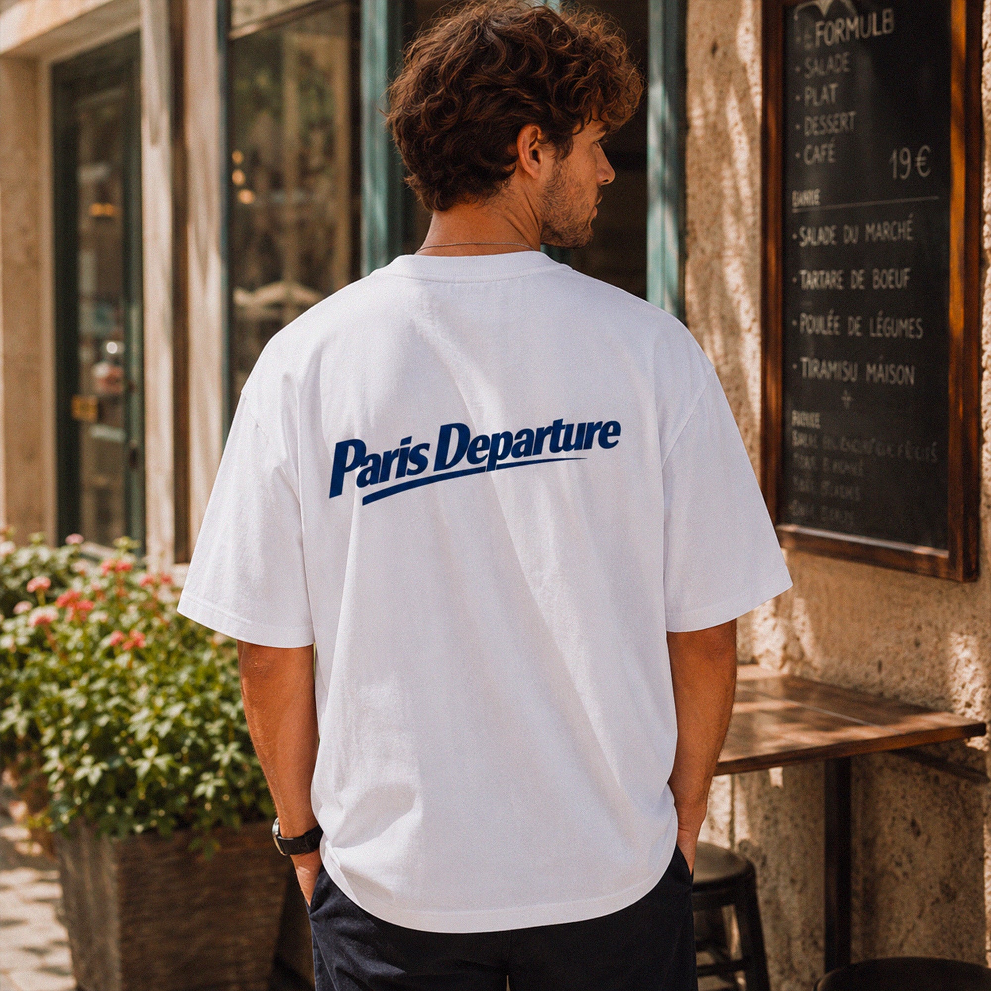 T-shirt Boxy Paris Departure — Beauséjour Orient Express
