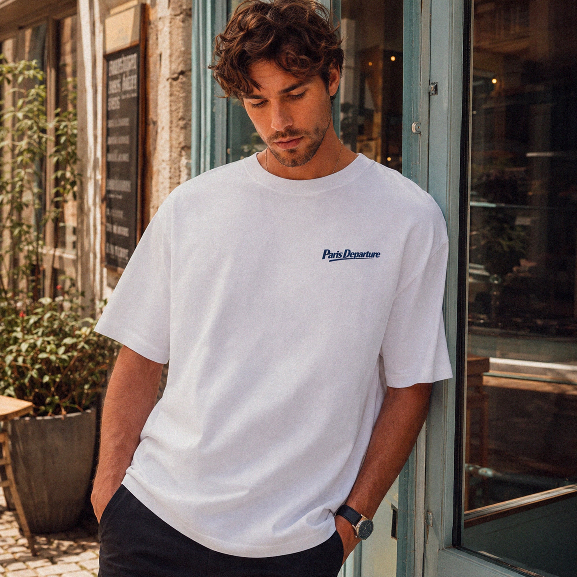 T-shirt Boxy Paris Departure — Beauséjour Orient Express