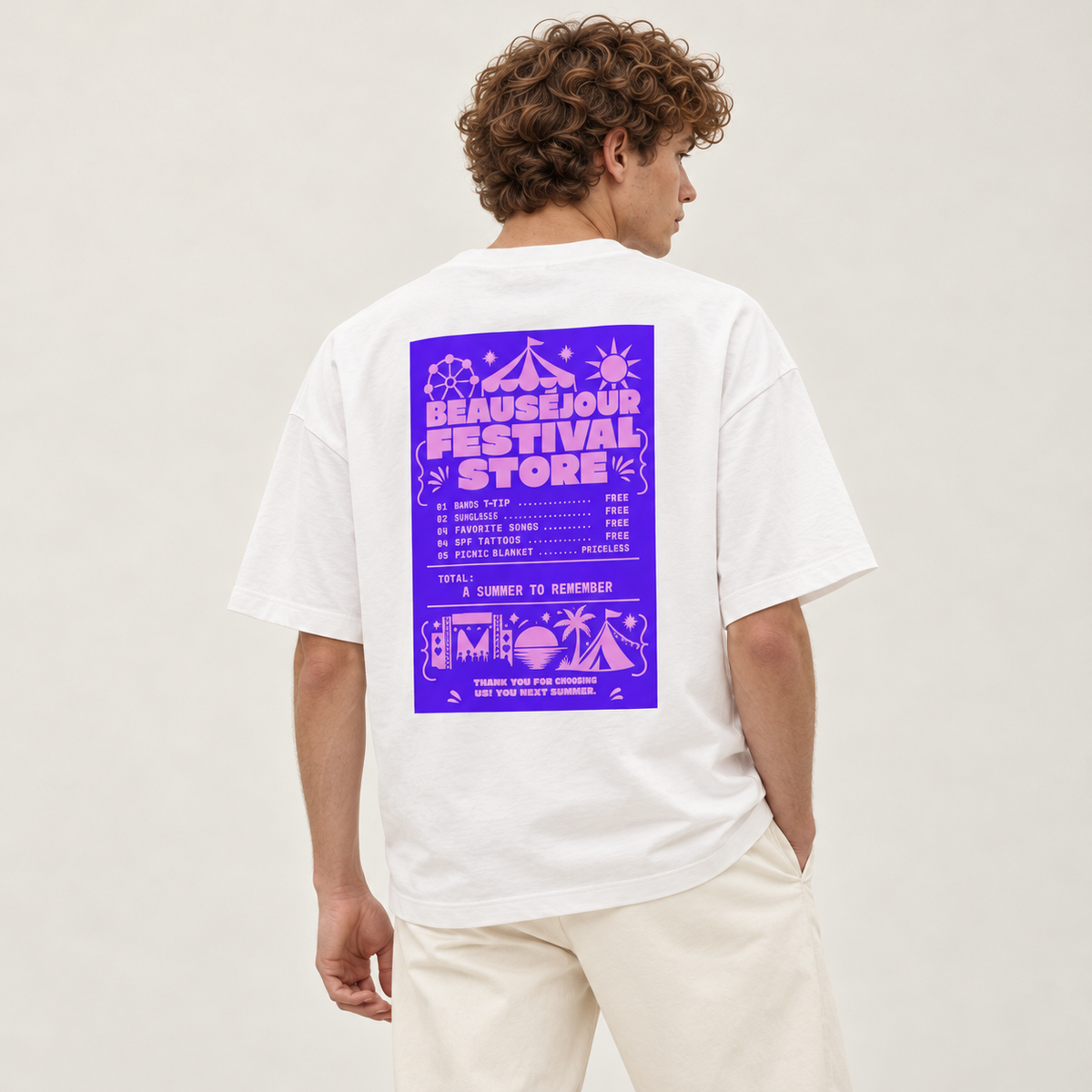 T-shirt Boxy Receipt