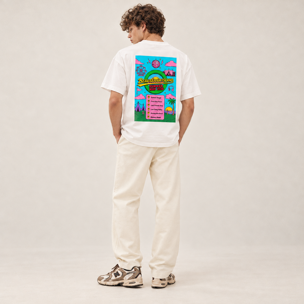 T-shirt Boxy Summer Map 2026