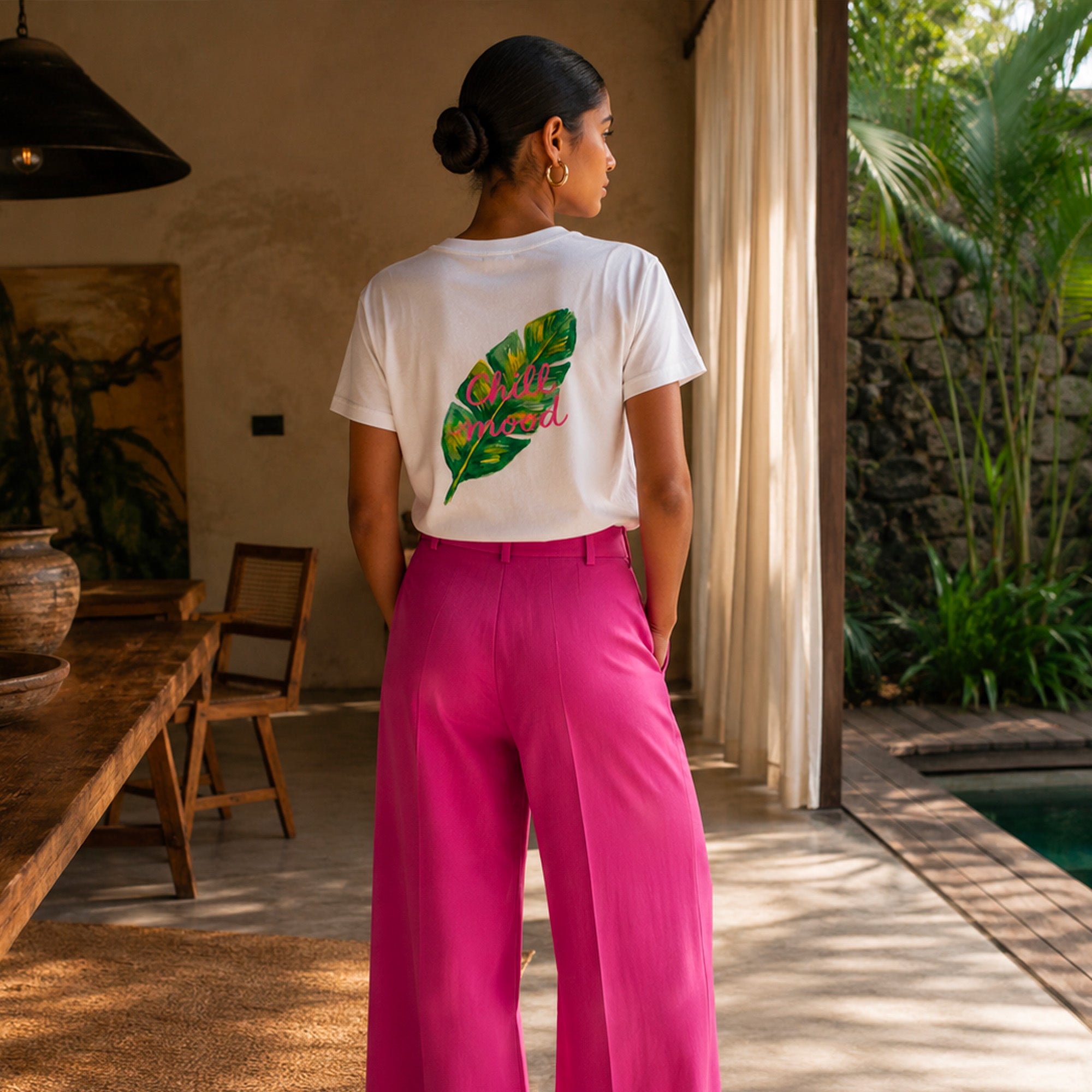 T-Shirt feuille de bananier