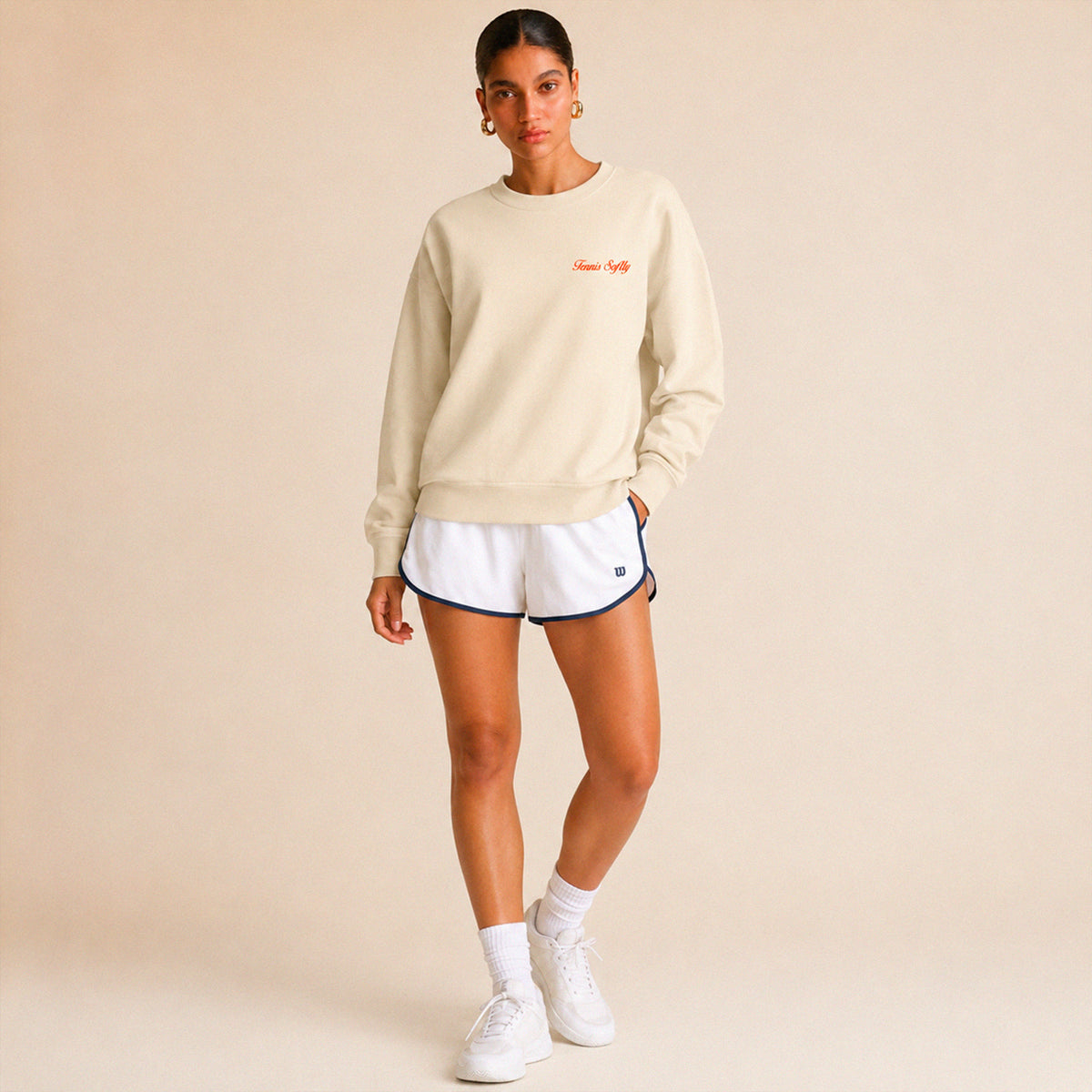 Sweatshirt Tennis Femme