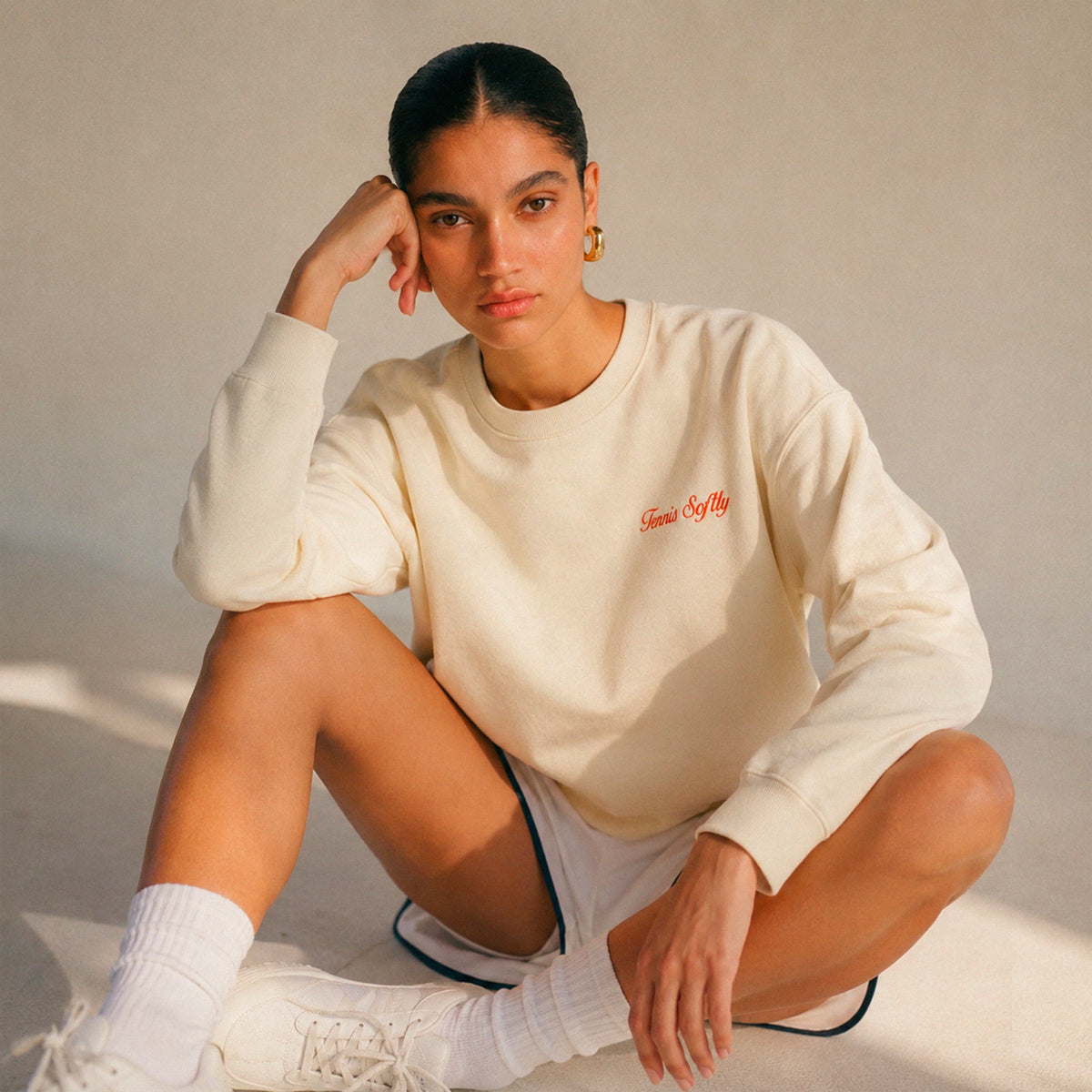 Sweatshirt Tennis Femme