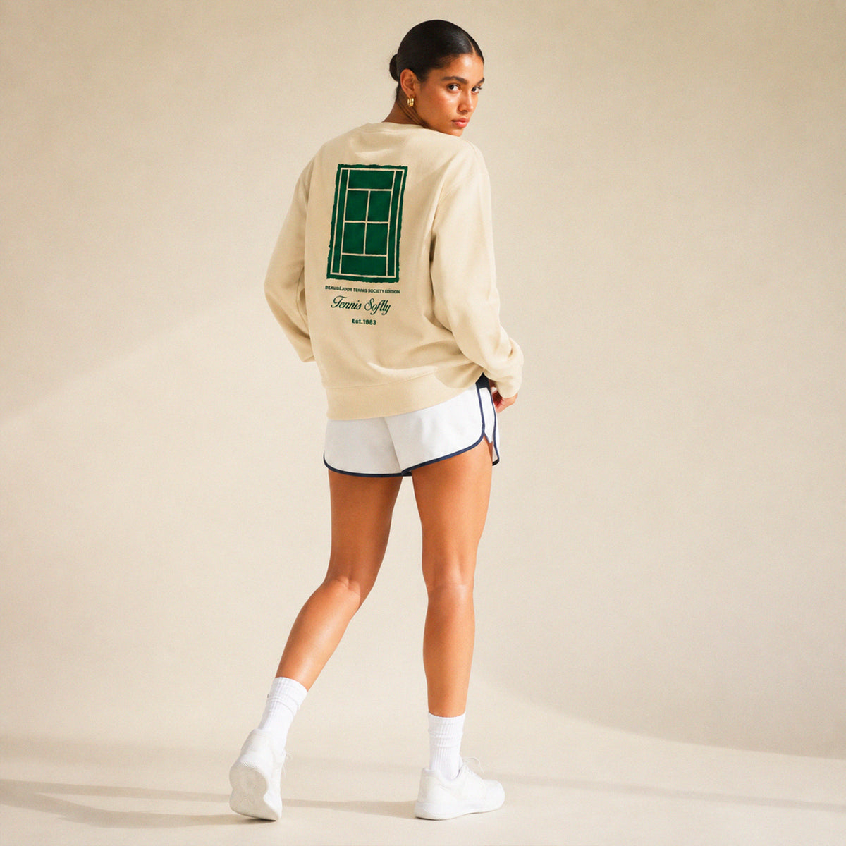 Sweatshirt Tennis Femme