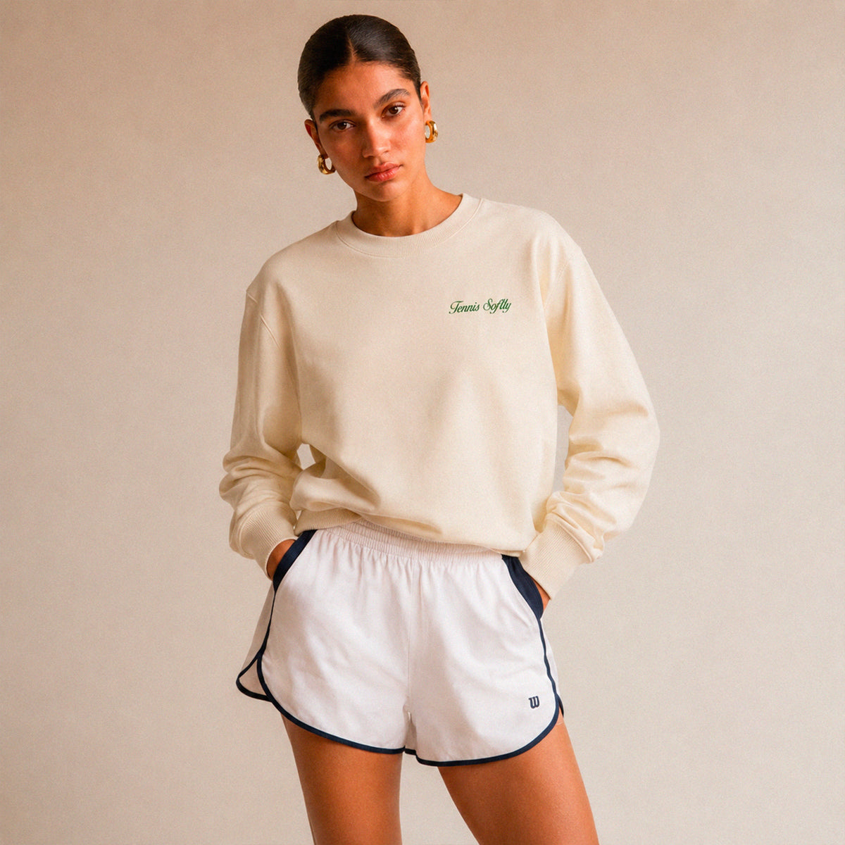 Sweatshirt Tennis Femme