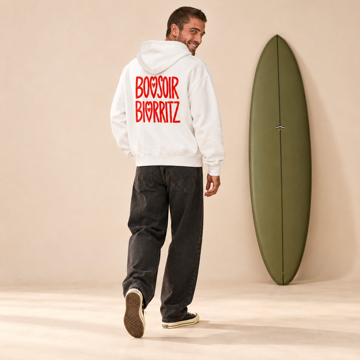 Hoodie Good evening Biarritz