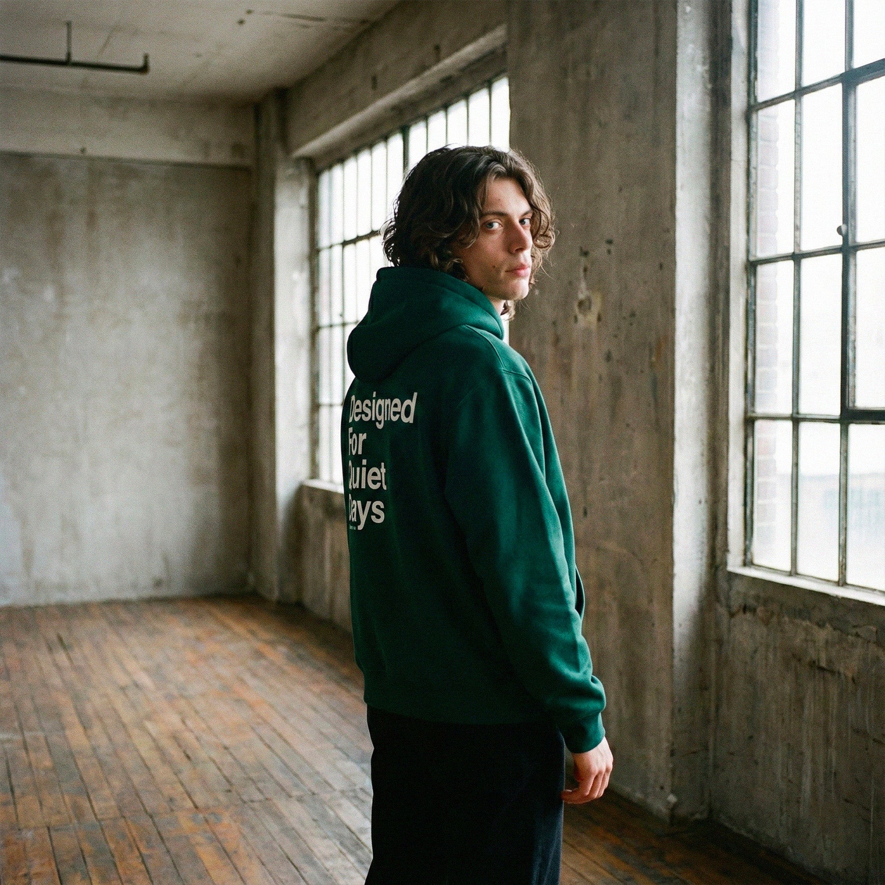 Hoodie Designed For Quiet Days