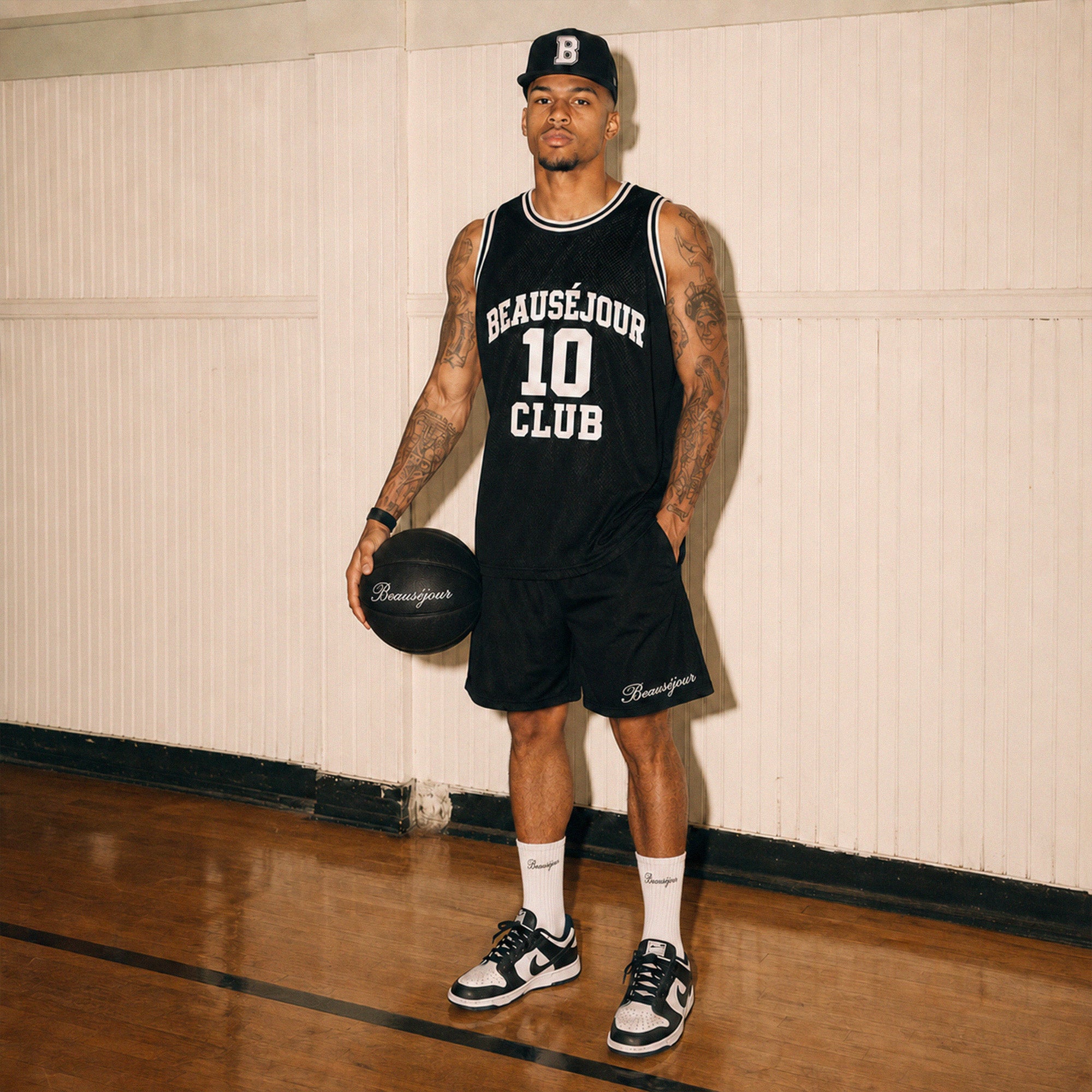 Maillot de Basketball « 10 Club » Noir – Beauséjour Basketball Club®