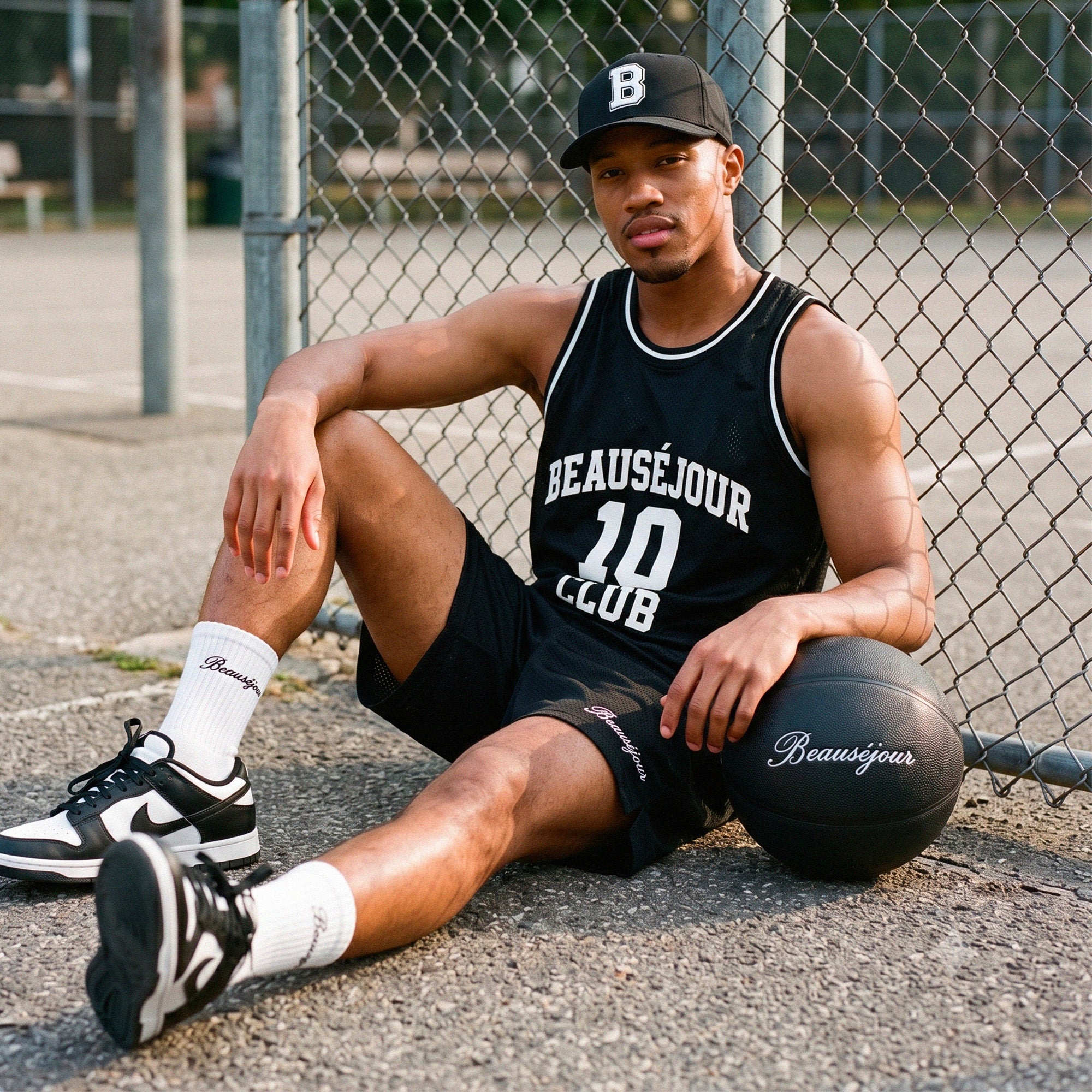 Maillot de Basketball « 10 Club » Noir – Beauséjour Basketball Club®