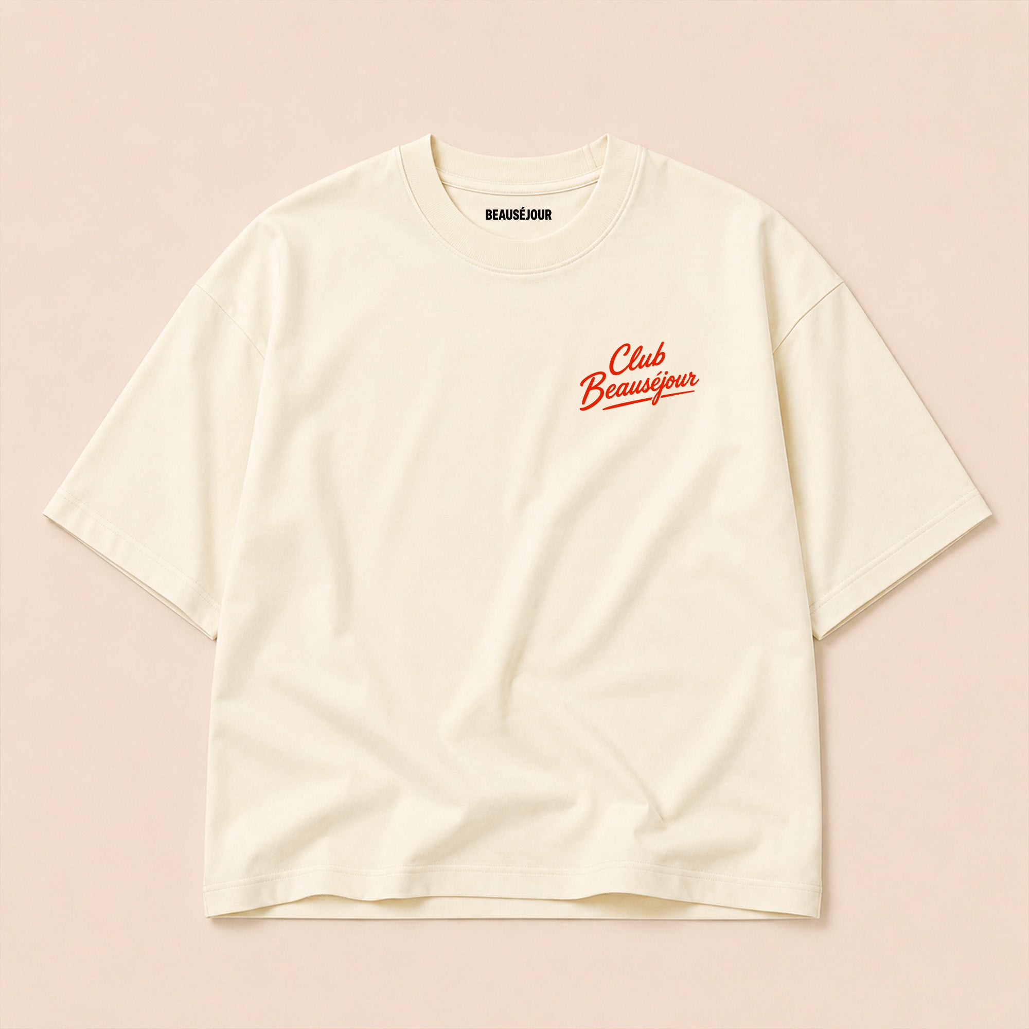 "Club Beauséjour" Boxy T-Shirt