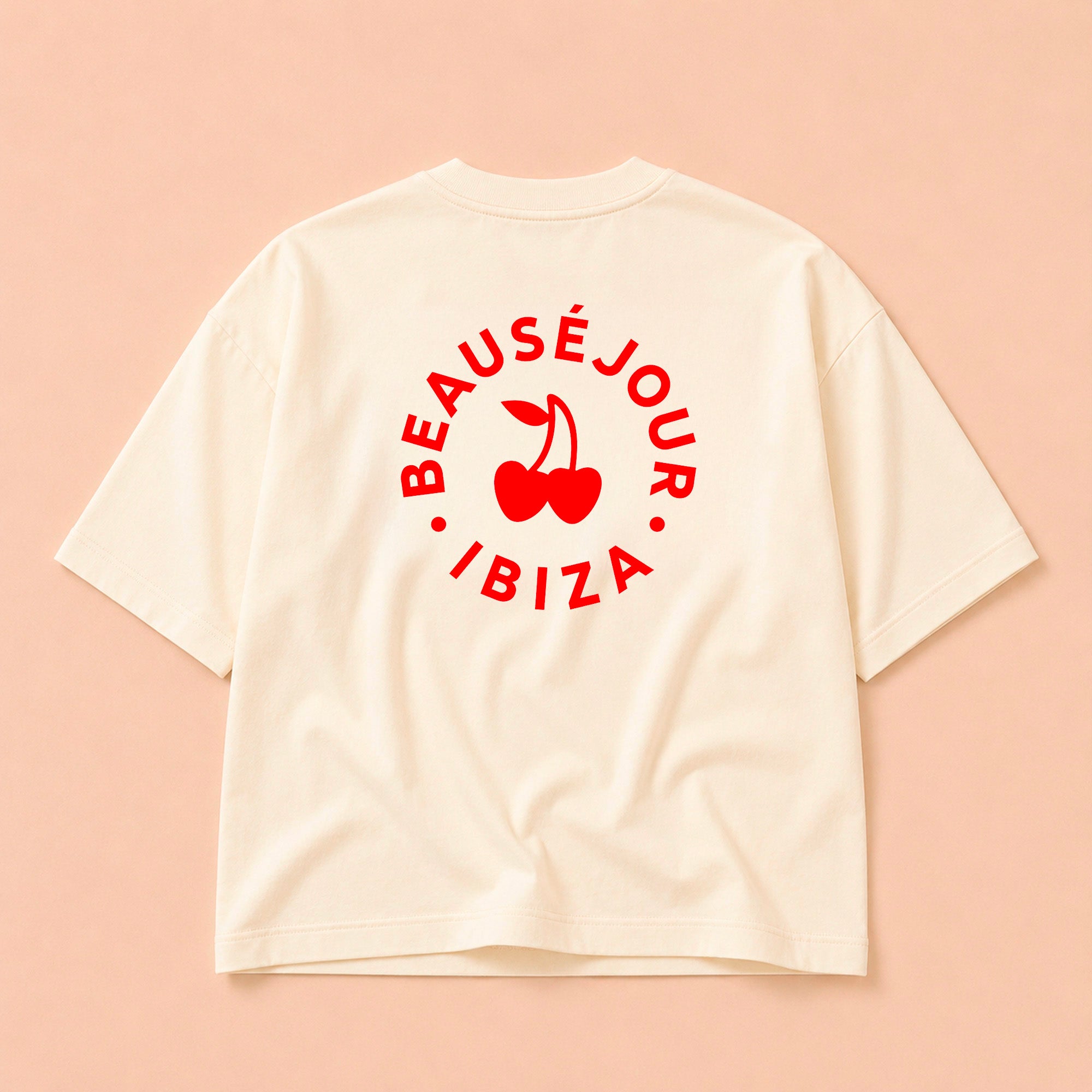T-Shirt boxy Ibiza Cercle
