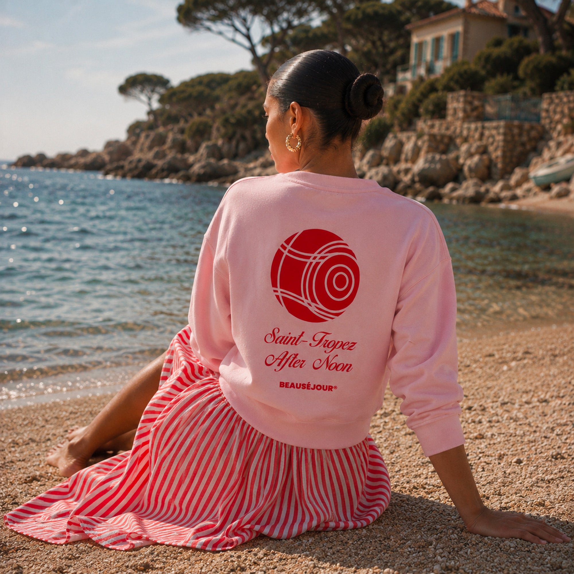 Sweatshirt Pétanque Femme