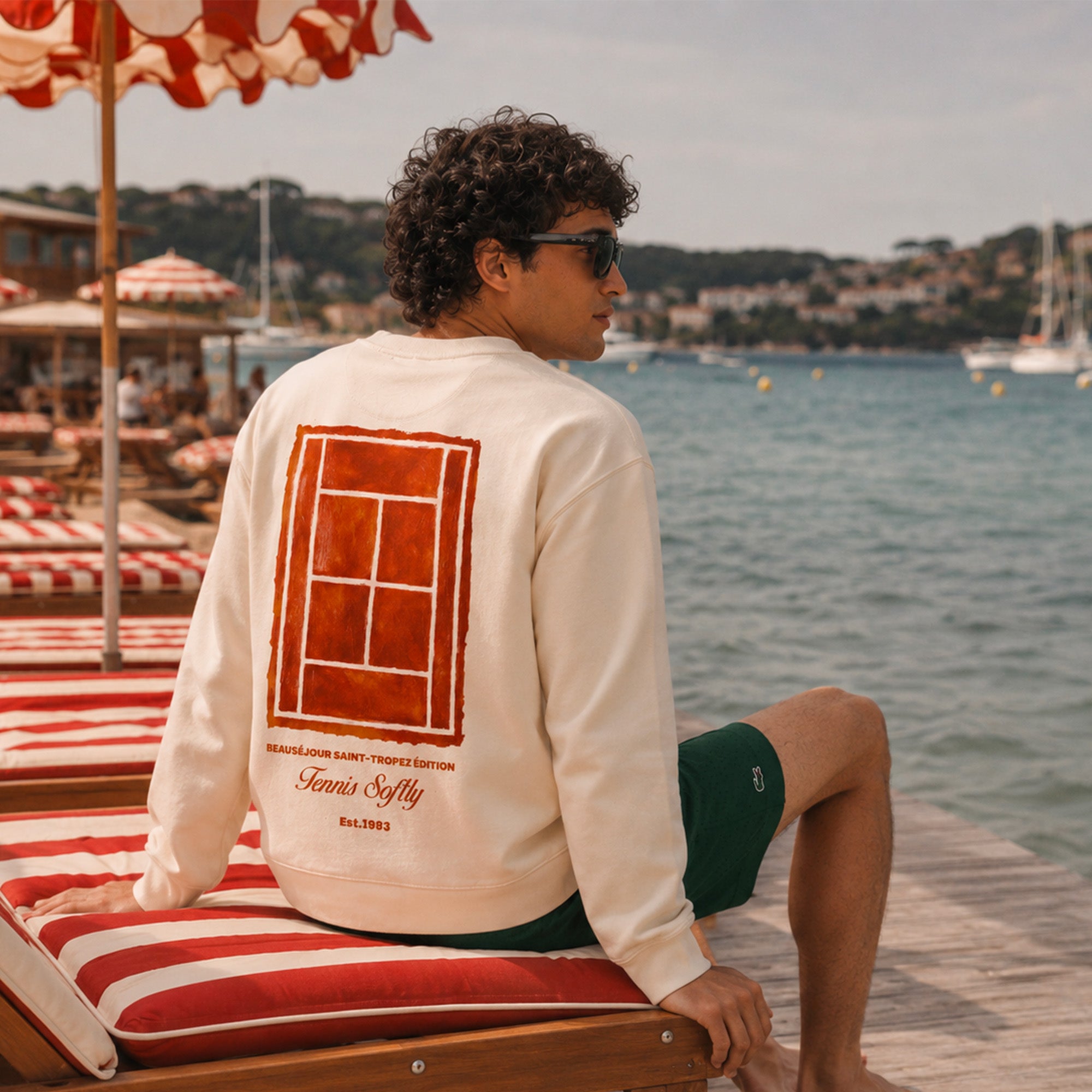 Sweatshirt Tennis Homme