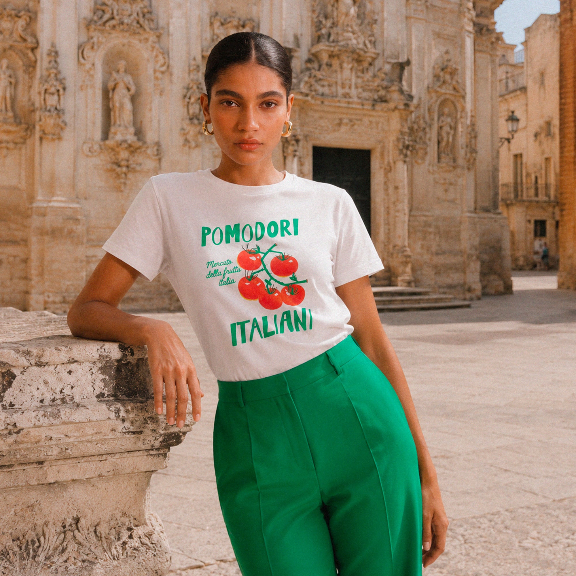 tshirt femme a lecce pomodori