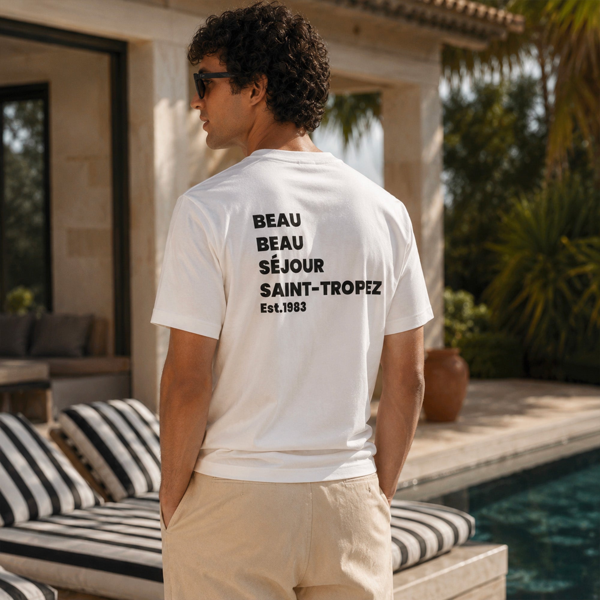 T-Shirt Beau Beau séjour Saint-Tropez Femme