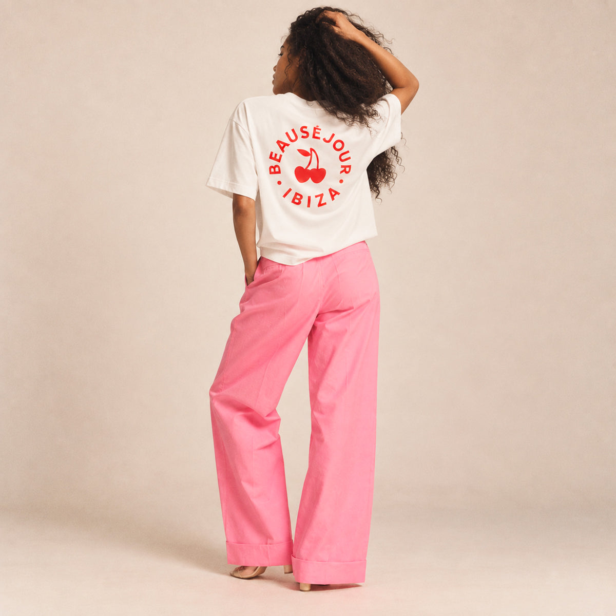 T-Shirt boxy Ibiza Cercle