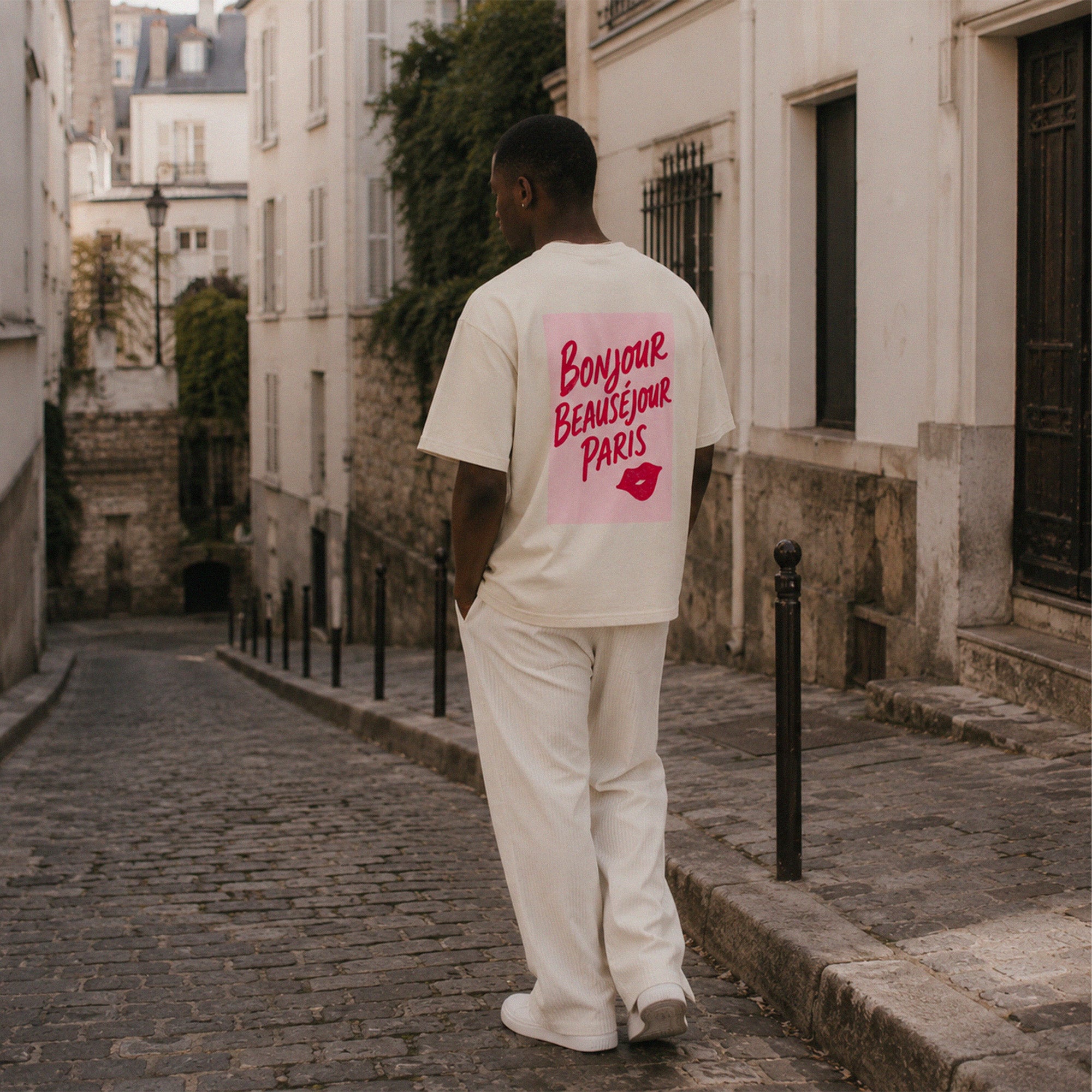 T-Shirt Bonjour Beauséjour Paris