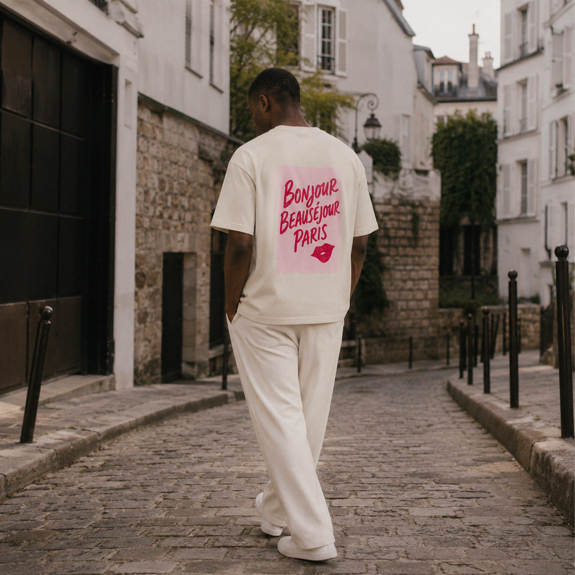T-Shirt Bonjour Beauséjour Paris