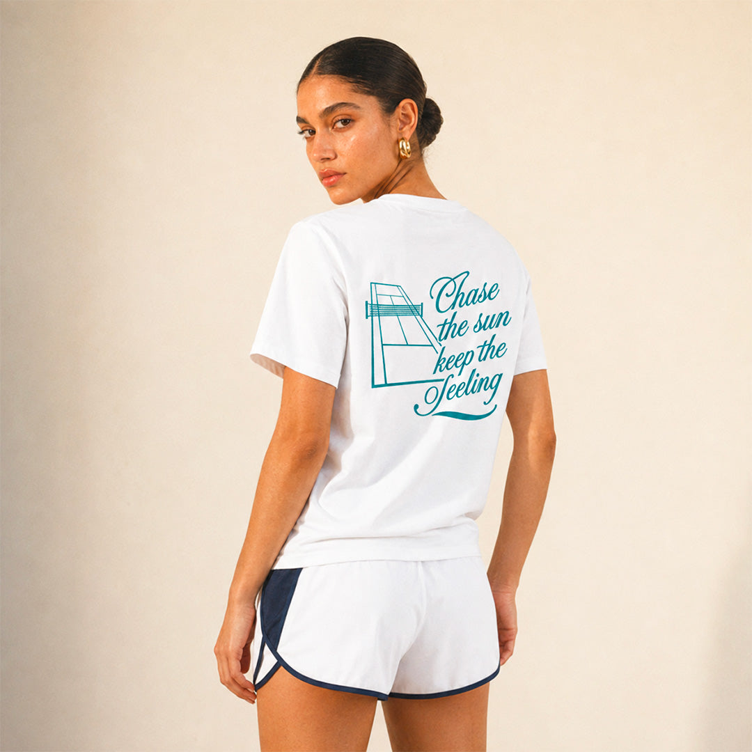 T-Shirt Tennis chase the sun