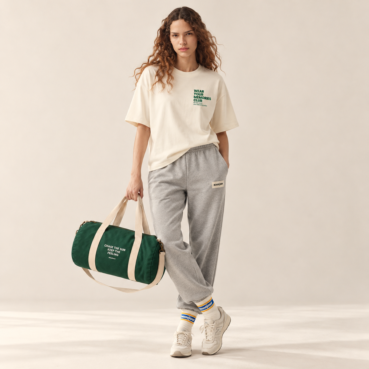 T-shirt Boxy Tennis French