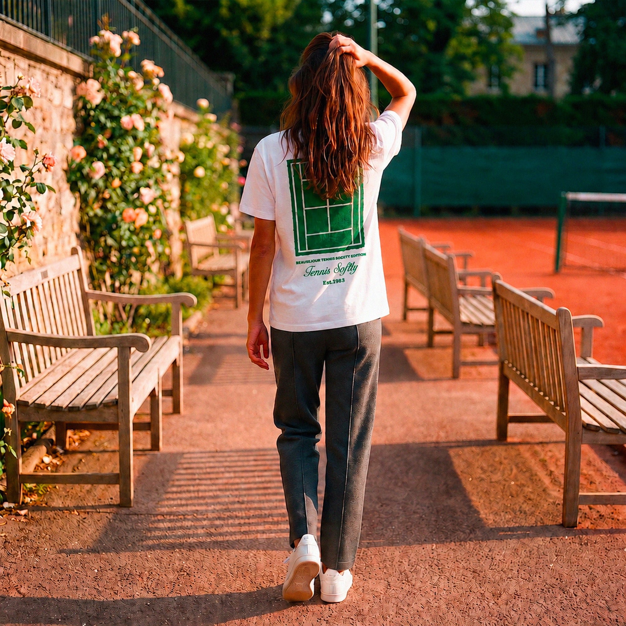 T-Shirt Tennis Femme