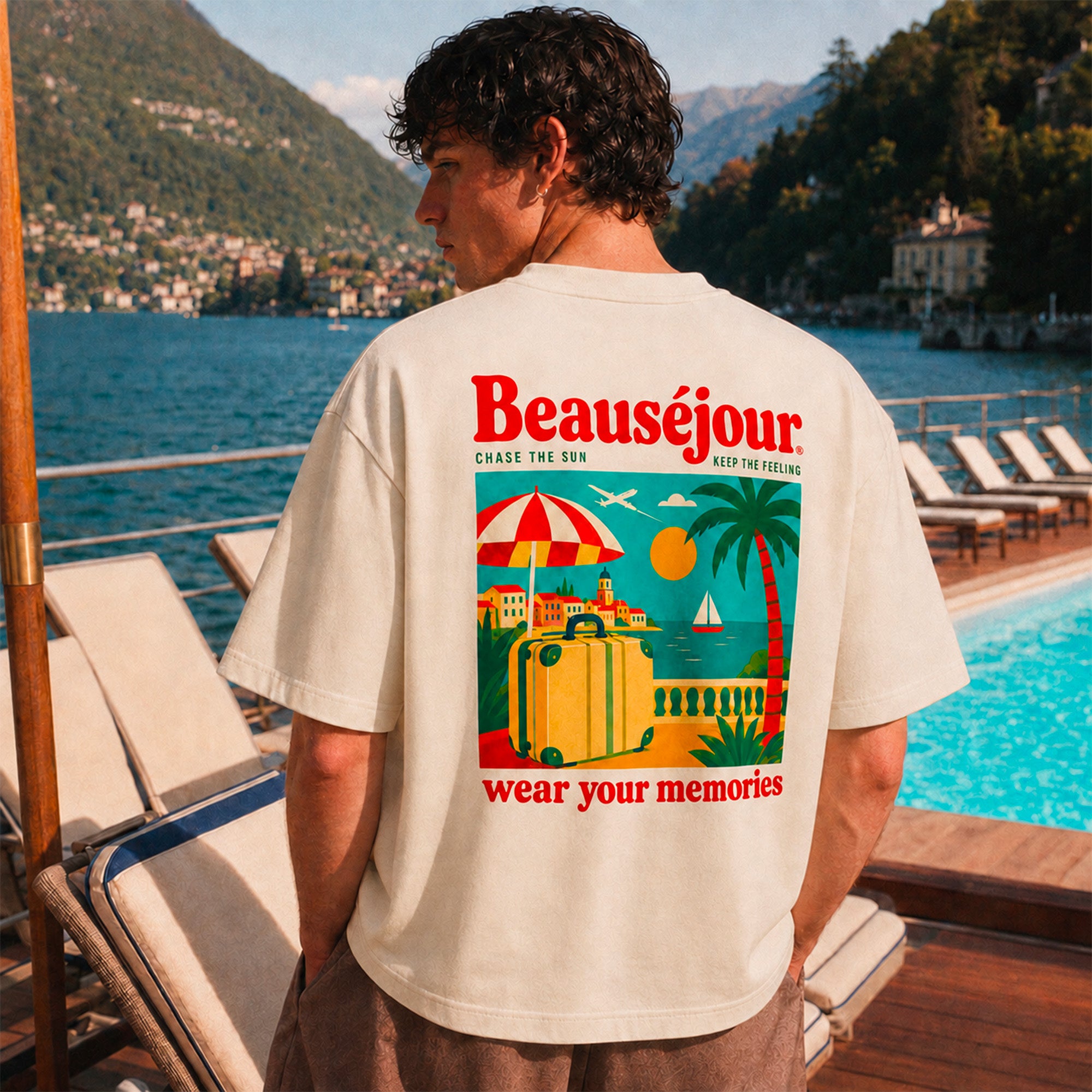 T-shirt Boxy Wear Your Memories