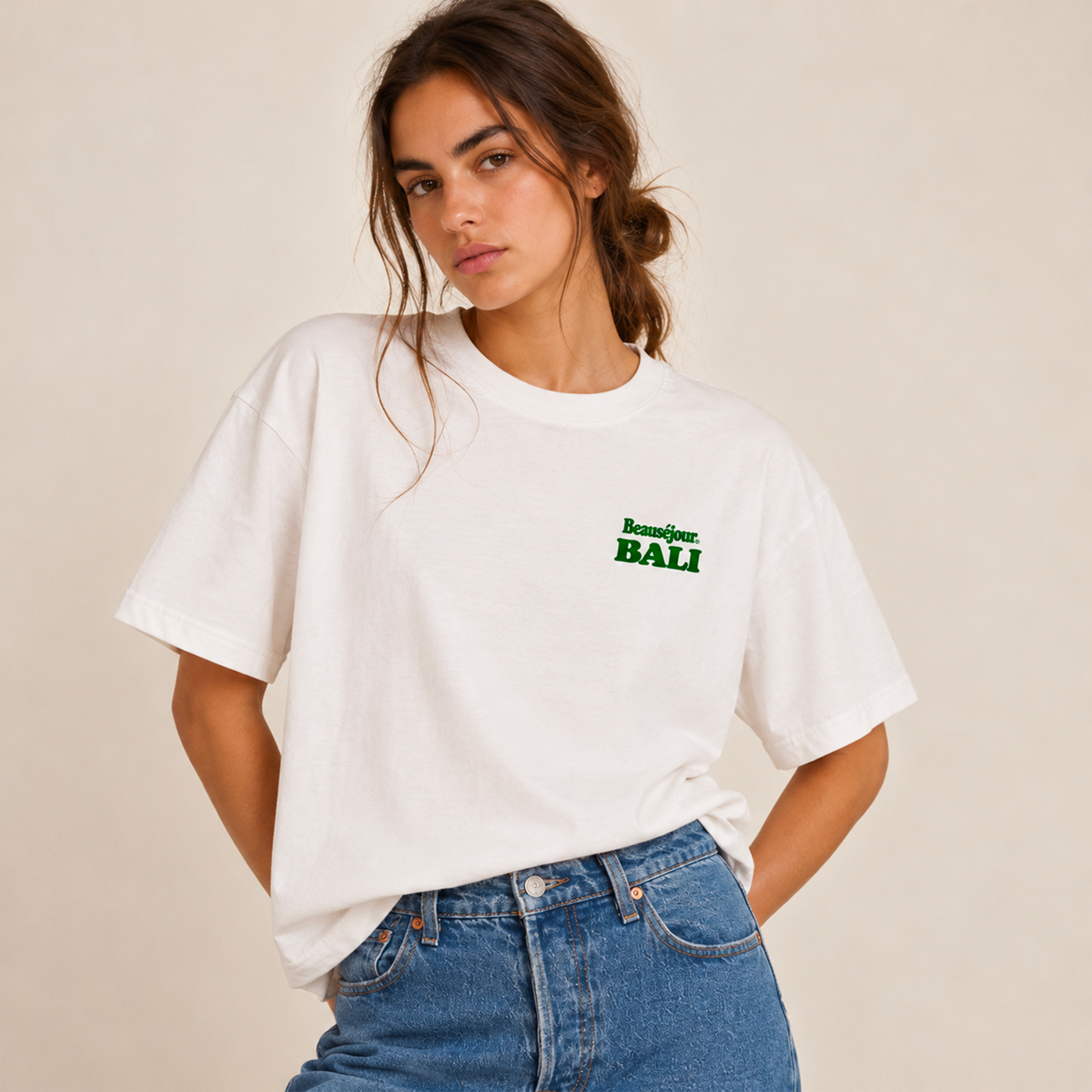 Flower T-shirt.