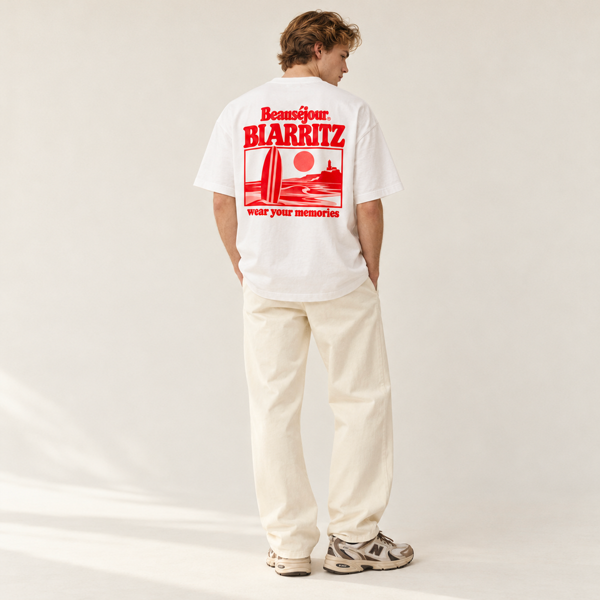 TShirt Biarritz Illustration