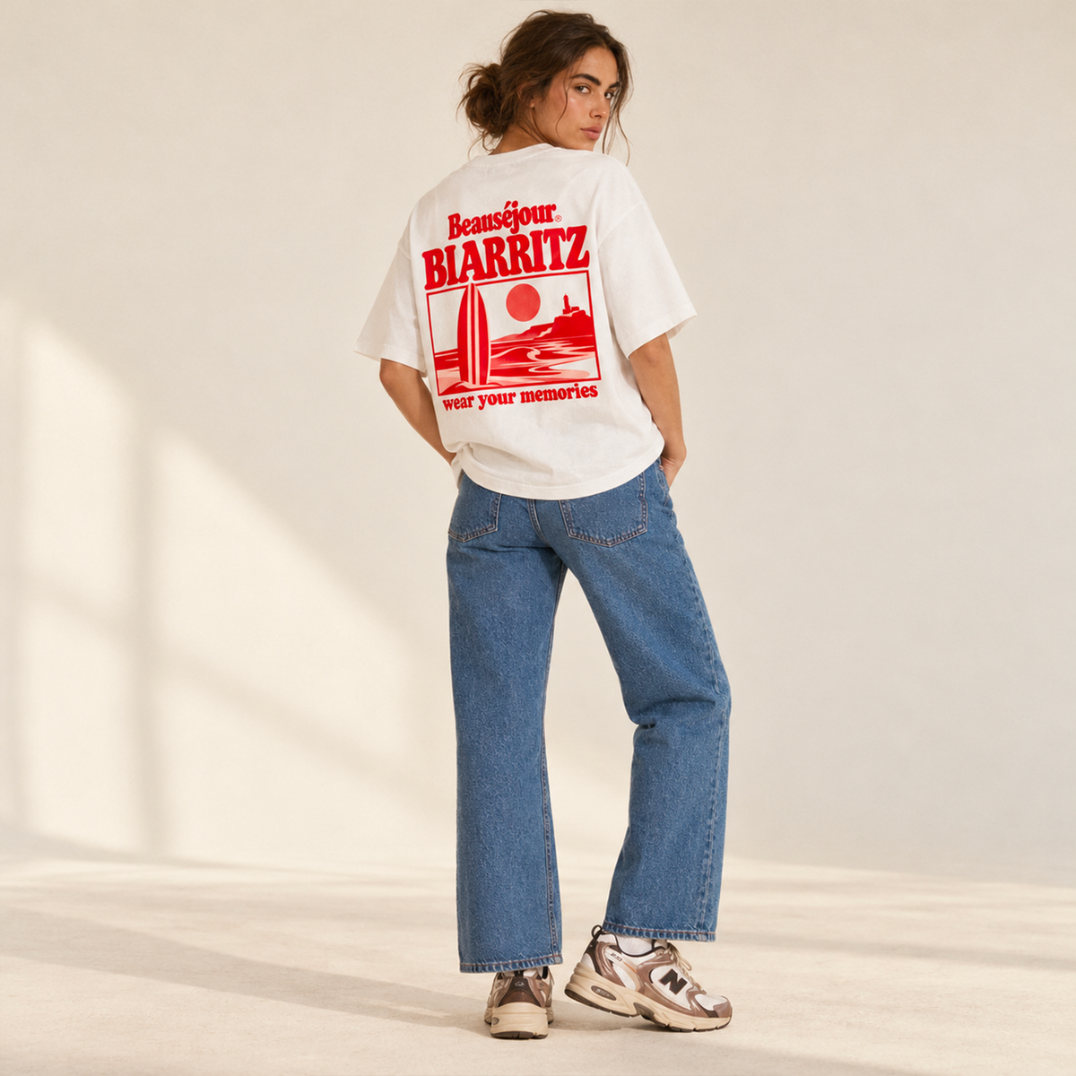 TShirt Biarritz Illustration