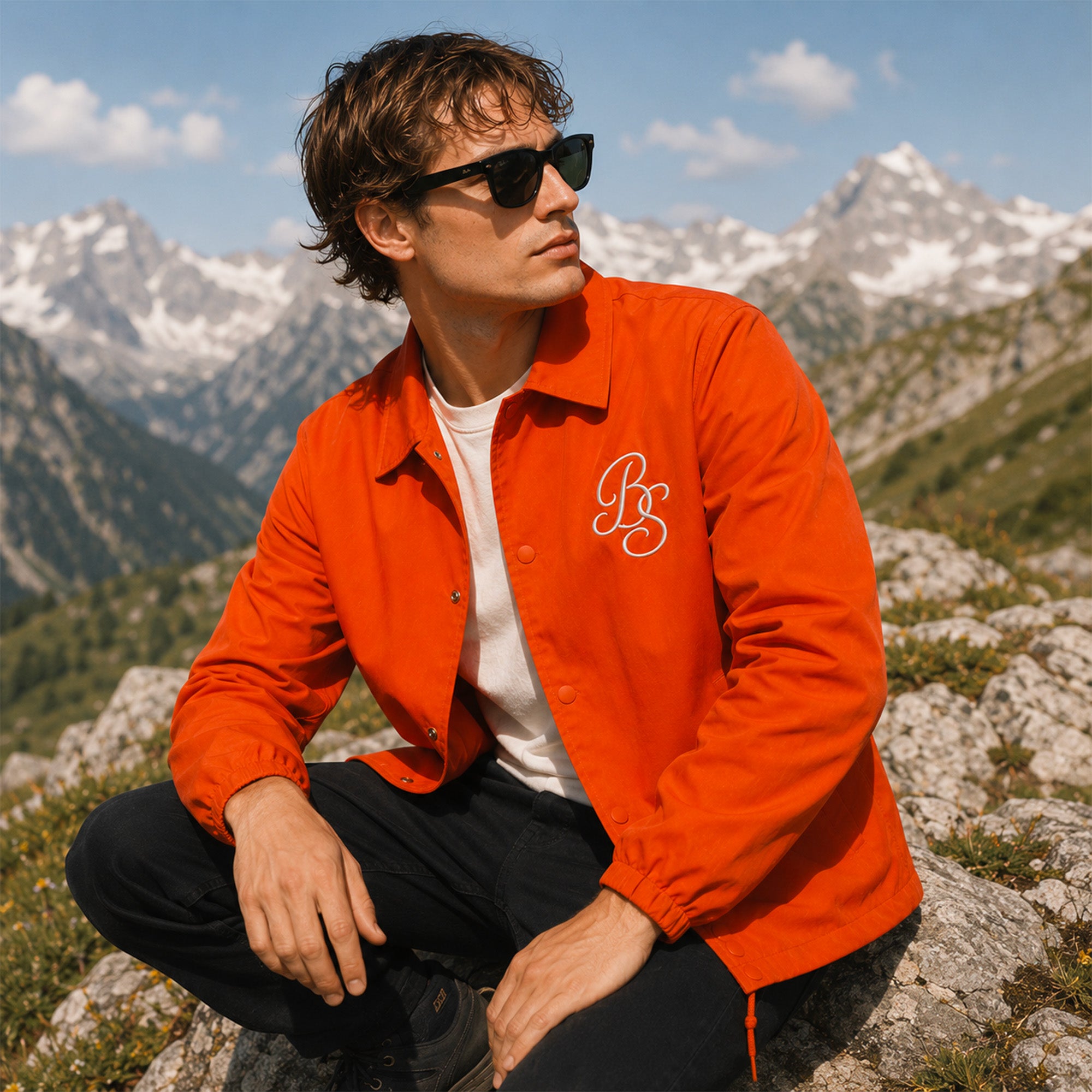 veste legere homme polyester recycle a la montagne